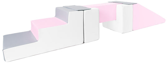 Softplay-Set 5 Blöcke Fußgängerbrücke mit Rutsche