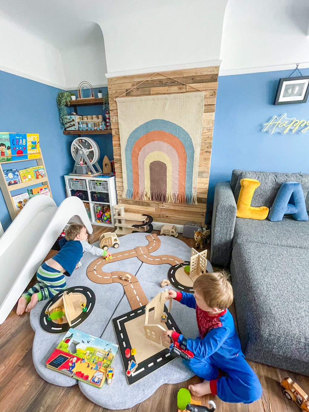 Faltbare Spielmatte aus Wolkenschaum