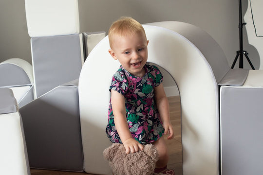 Soft Play Step & Slide Bridge & Balance Set