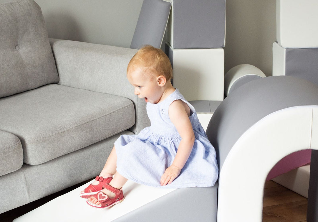 Soft Play Step & Slide Bridge & Balance Set