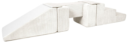 Softplay-Set 5 Blöcke Fußgängerbrücke mit Rutsche