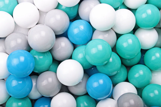 Bällebad „Wal“ aus Boucle für Kinder – Himbeer-Glasurrosa