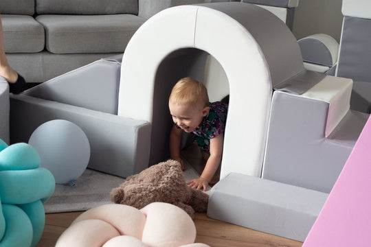 Soft Play Step & Slide Bridge & Balance Set