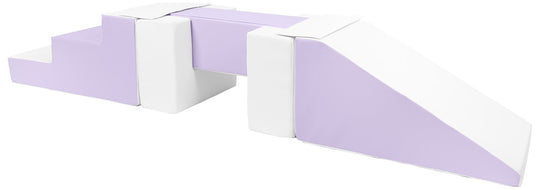 Softplay-Set 5 Blöcke Fußgängerbrücke mit Rutsche