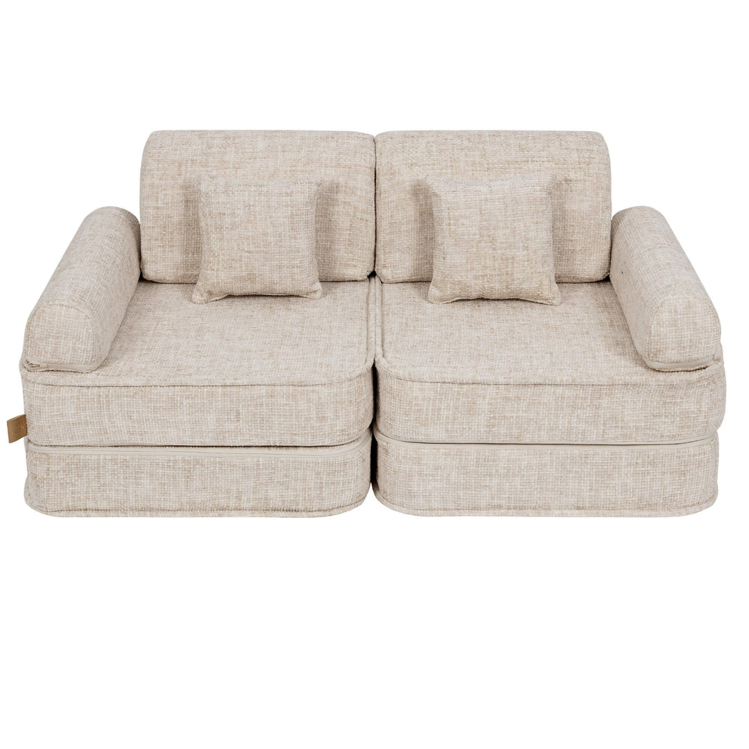 Medium Modular Sofa for Kids - Tangle Marshmallow Beige
