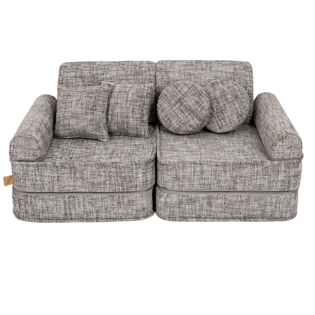 Medium Modular Sofa for Kids - Tangle Moon Grey