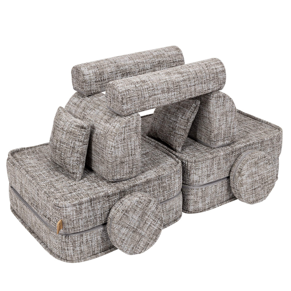 Medium Modular Sofa for Kids - Tangle Moon Grey