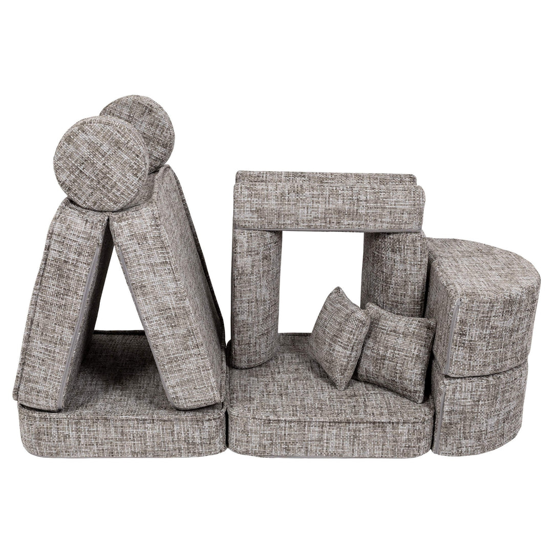 Medium Modular Sofa for Kids - Tangle Moon Grey Plus