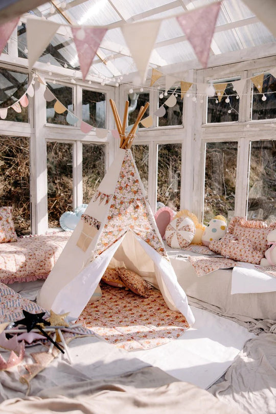 Teepee Tent - Green Garden